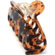 French Tortoiseshell Scalloped Edge Hair Clamp