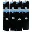 Children's Cotton Rich Black Knee High Socks - Pack of 3 (UK - 9-12)