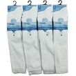 Fresh Feel Knee High School Socks - White (UK 12.5 - 3.5)