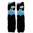 Fresh Feel Knee High School Socks - Black (UK 12.5 - 3.5)