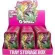 G-ROLLZ  Mini Storage Box Tin with Tray Lid (12.3 x 7 x 3.2cm) - Leaf Girl 