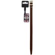 Genuine Leather Dog Collar 3/4" Wide Stitched - Tan - Various Sizes