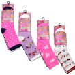 Girls Bows & Flowers Design Socks (3 Pair Pack) 