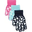 Girls Glow In The Dark Magic Gloves  - Assorted 