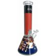 Glass Waterpipe - I Love Amsterdam (12.5inch)