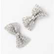 Glitter Bow Clips (Pack of 2) - Assorted Colours 
