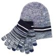 Mens Hat and Touchscreen Glove Set - Two Colour