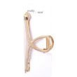 Gold Tone Snake Shaped Hair Clamp (11cm)