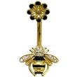 Golden Bee Design Belly Bar - 20mm
