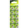 GP Alkaline Cell Watch Batteries LR44 A76 - (Pack of 10)