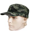 Green Camouflage Cadet Cap