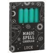 Green Magic Spell Candles - Luck(Pack of 12)