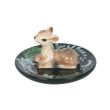 Green Forest Fawn Design Trinket Dish