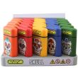 GSD Jet Flame Rubber Lighters - Skull 