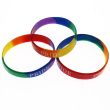 Wholesale Gummy Bangles ''Pride''- Rainbow Colours (50pcs)
