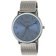 Wholesale Mens Henley Contemporary Numbered Mesh Watch- Black/ Blue