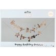 Happy Birthday To You Banner - Rose Gold 