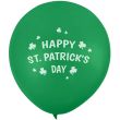 "Happy St. Patrick's Day" Printed Balloons 9"