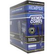 Hemper Pre-Rolled King Size HMP Cones With Glass Tips 2pk - Blueberry
