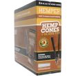 Hemper Pre-Rolled King Size HMP Cones With Glass Tips 2pk - Mango