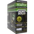Hemper Pre-Rolled King Size HMP Rolls With Glass Tips 2pk - Natural (100mm)