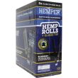 Hemper Pre-Rolled King Size HMP Rolls With Glass Tips 2pk - Blueberry (100mm)