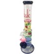 Honeycomb Glass Waterpipe (14.5 inch) - Assorted