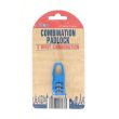 Wholesale Travel Combination Padlock - Assorted