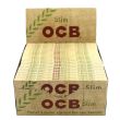 OCB Slim Organic Hemp Unbleached Rolling Papers 