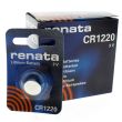Renata CR1220 Lithium Coin Cell Battery - 3V