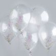 Iridescent Confetti Balloons (Pack of 5)