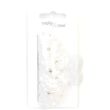 Ivory Pearlescent Diamante Hair Clamp - 9cm