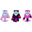Striped Magic Gloves for Kids - Assorted 