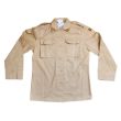King Of Kings Buttoned Shirt Jacket - Beige (Assorted Sizes)