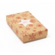 Wholesale Kraft Gift Box With White Star Print - 8x5x2cm 