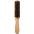 LaBeaute Wooden Double Sided Hair Brush with Soft & Hard Bristles - 21.5cm