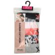 Ladies High Leg Briefs (Pack of 5) - Assorted 
