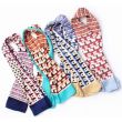 Ladies Geometric Printed Vegan Silk Scarves - Assorted Colours 