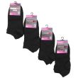 Ladies Performax Pro Trainer Socks (3 Pair Pack) - Black(4-6)