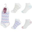 Wholesale Ladies Soft & Cosy Trainer Socks - Foxbury (2 Pair Pack) - Asst.