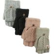 Ladies Ladies Fingerless Gloves With Comb
