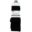 Wholesale Silky Ladies Black Patterned Trouser Socks (3 Pair Pack) - Asst.