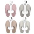 Ladies Memory Foam Slippers - Assorted Colour 