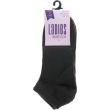 Ladies’ Trainer Socks with Arch Support 3 Pack – Black
