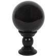 Wholesale Large Glass Crystal Ball on Stand -Black