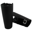 Large Plain Leather Wristband