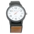 Wholesale Ravel Mens Classic Dial Velcro Watch Strap-Light Brown/Black