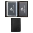 Leather Credit Card Holder RFID Protected - Black 