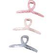 Looped Top Translucent Hair Clamp – Assorted 11cm