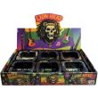 Lion Head Square Glass Ashtray - Assorted (9.3x4.3cm)